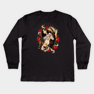 Day Of The Dead Kids Long Sleeve T-Shirt